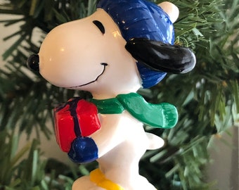 Snoopy Christmas Ornament Vintage Etsy Uk Snoopy Christmas Ornament Vintage Etsy Uk