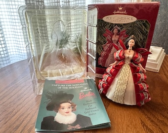 Holiday Barbie Hallmark Ornament 1997 - Etsy