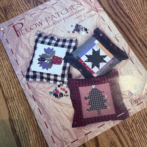 Vintage Pillow Patches and Other Possibilities Craft Book – Patchwork & Appliqué Pillow Designs and Creative Project Ideas