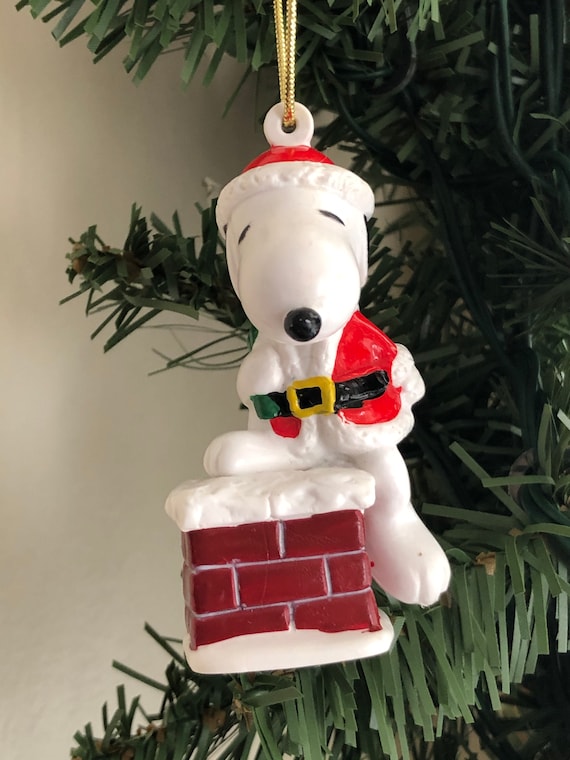 ヴィンテージ　ピーナッツ　スヌーピー　オーナメント　フィギュア　クリスマス ヴィンテージピーナッツスヌーピーオーナメントフィギュアクリスマス