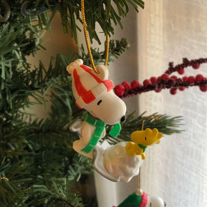 Woodstock christmas ornament