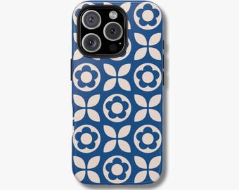 Flower Phone Case | iPhone 16 15 14 13 12 11 Pro Max 8 Plus X Samsung Galaxy S24 S23 S22 S21, Minimalist, Abstract Accessory