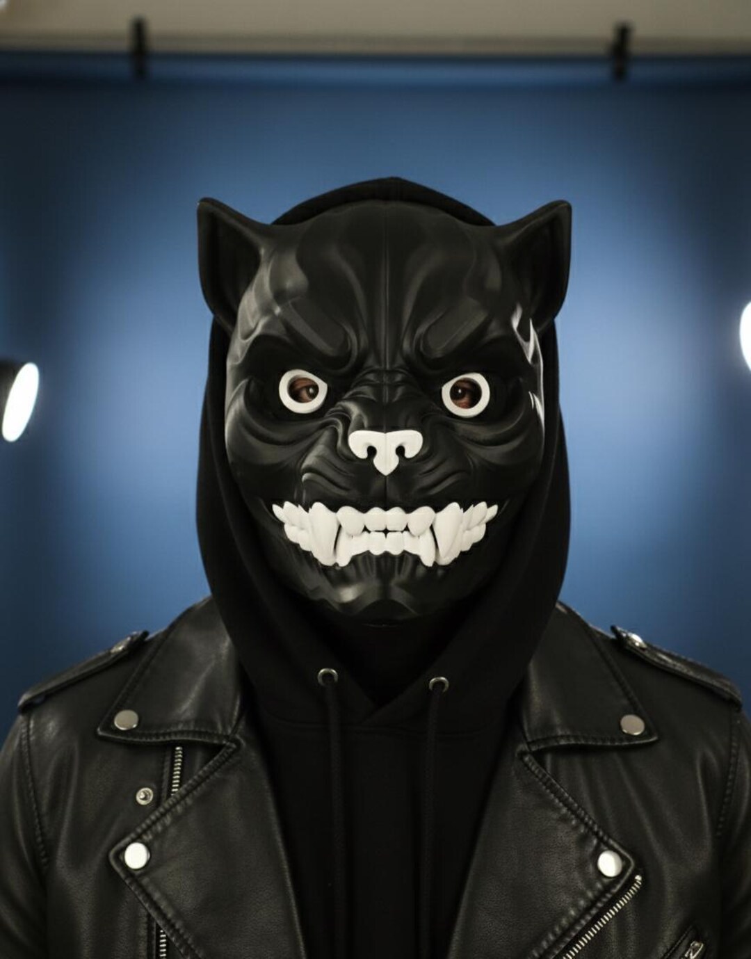 Articulated Panther Mask | Moving Jaw Feline Cosplay Headpiece, Custom ...