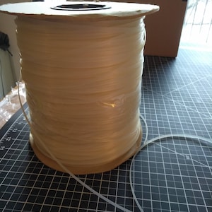 Halloween Boning by the yard, corset boning, dress boning, plastic boning, hoop skirt boning,  quarter inch wide boning for costumes