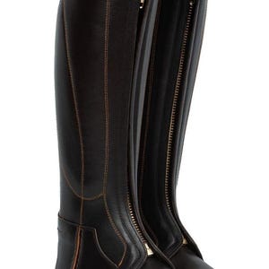 Personalisierte Polo-Stiefel – Leder Reitstiefel – Geschenk für Sie – Sakb Polo