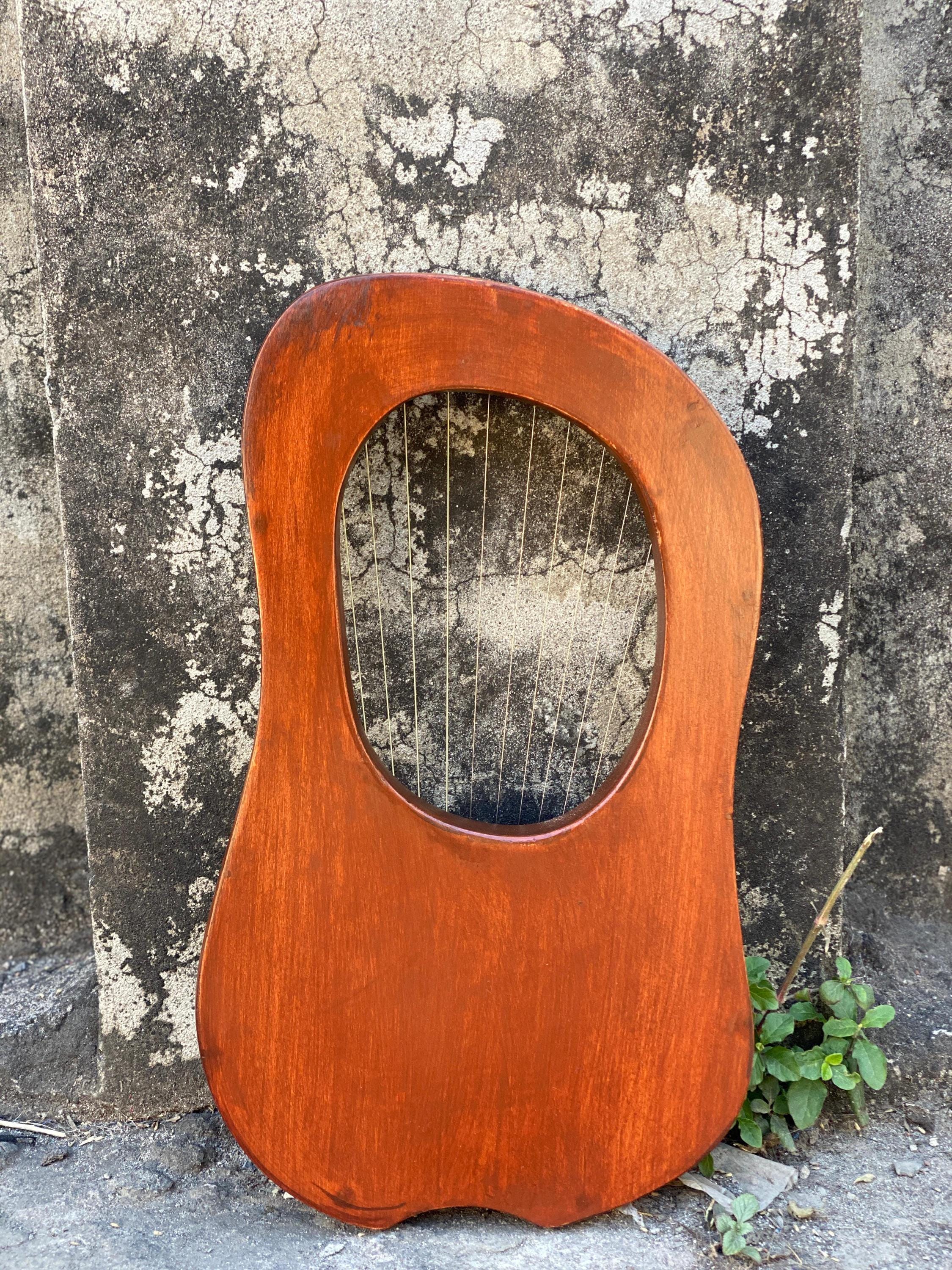 10 Metal Strings Lyre Harp Rosewood Celtic Lyre Harps With Free Tuning ...