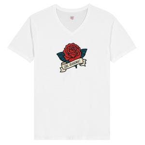Vintage Grandma V Neck T-Shirt, Appreciation for Grandmas Tee, Funny Grandmother Gift Tee Grandmas Are Cool, Grandmas Are Cool Graphic Tee
