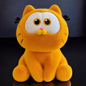 Kawaii Plush Cat Doll, Soft Stuffed Animal, Cute Plush Toy, Plush Decoration, Gift Idea, PP Cotton Fill