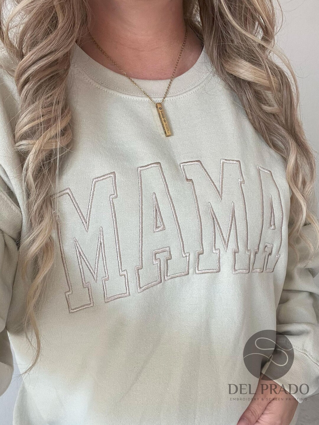 MAMA Cropped Sweatshirt main image 0
