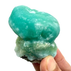 Raw Aragonite Specimen: Sparkly Flower Shape, Afghanistan (141 Grams