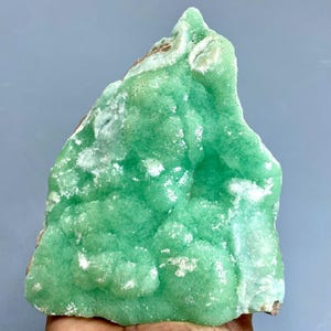 Natural Green Aragonite Specimen: Sparkly Afghanistan Crystal (1169 Gram)