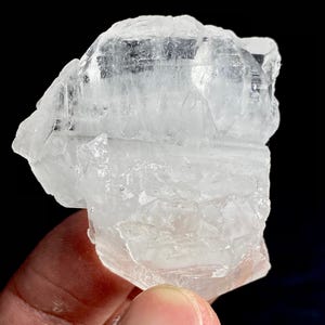 Seltene FADEN QUARZ Kristallprobe aus Pakistan, 27 Karat, Faden Quarz Kristall, Terminierter Faden, kristallklarer Faden Quarz, Blütenform
