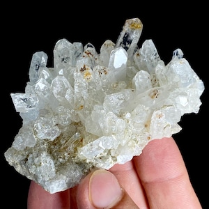 FADEN QUARTZ Crystal Specimen From Pakistan, 102 Gram, Terminated Crystal, Faden Quartz Cluster, Crystal Collectors, Faden With Siderite
