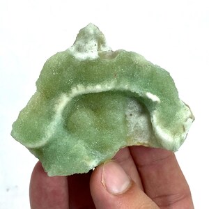 Raw Aragonite Specimen: Banded Crystal, Afghanistan (107 Grams