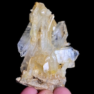 Faden Quarz Specimen: Krystall aus Pakistan (346 Karat)