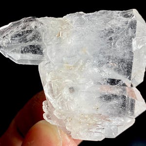 FADEN QUARZ Kristallmuster aus Pakistan, 74 Karat, Terminierter Kristall, Faden Quarzcluster, Kristallsammler