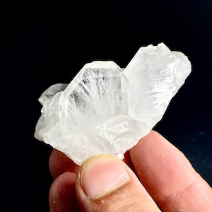 Klarer Faden Quarz Kristall Specimen: 352 Karat Tafelquarz aus Pakistan