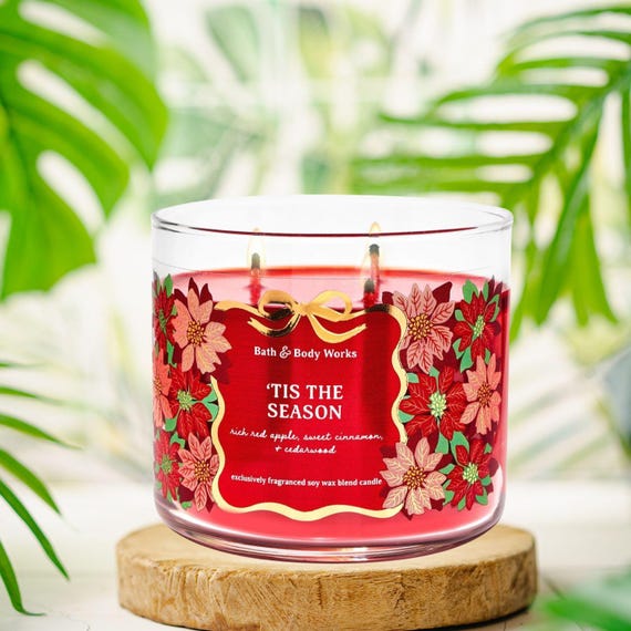 Bath & Body Works アロマキャンドル　クリスマスの香り3種セット Bath & Body Works アロマキャンドル クリスマスの香り3種セット
