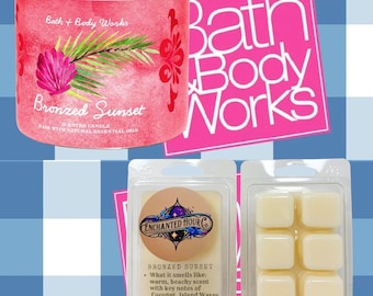 Bronzed Sunset Wax Melts | Bath & Body Works | Warm Golden Hour Scent | Enchanted Hour Co.