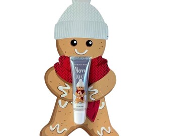 Bath and Body Works Christmas Merry Cookie Lip Gloss & One (1) Vintage 80s 90s Random Select Christmas Tree Ornament