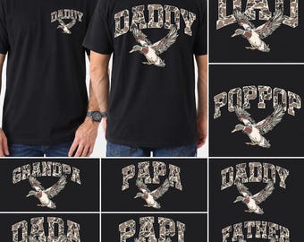 Duck Dad PNG Bundle, Fathers Day Png, Duck Hunter Dad. Camo Duck Hunting Fathers Day Png, Daddy Papa Grandpa Dada Papi Father PopPop Dad PNG