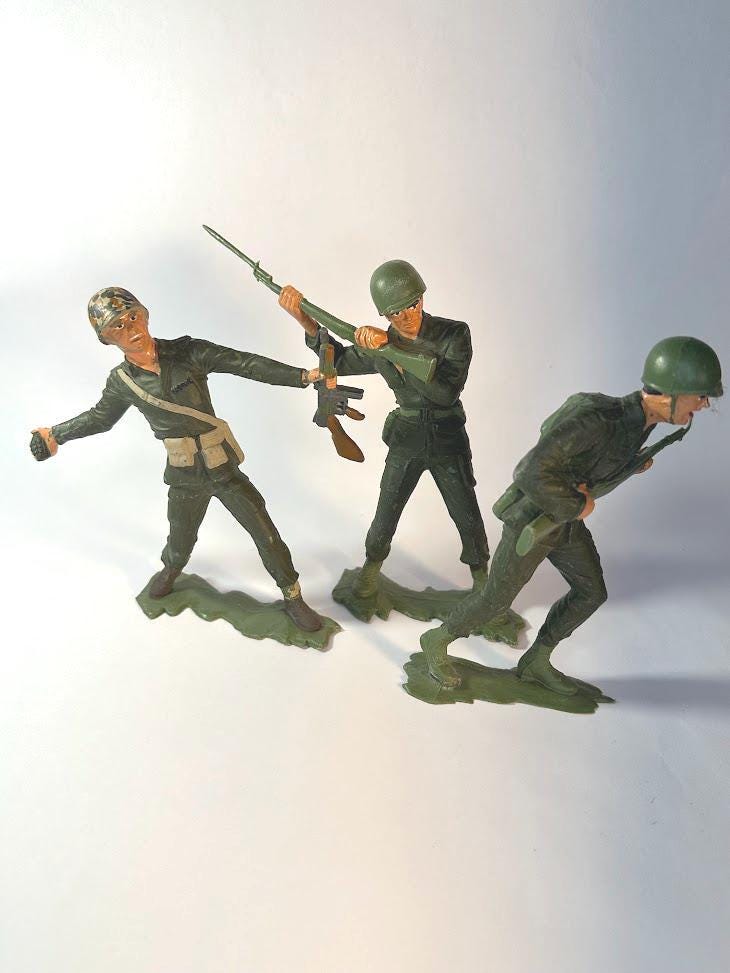 Marx Toy Soldiers - Etsy Hong Kong