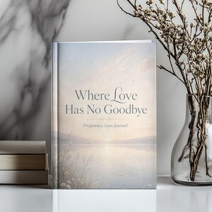 Pregnancy Loss Journal | Hardcover, Lined Pages, Healing Reflection
