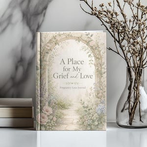 Pregnancy Loss Journal | Hardcover, Lined Pages, Healing Reflection