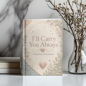 Pregnancy Loss Journal | Hardcover, Lined Pages, Healing Reflection