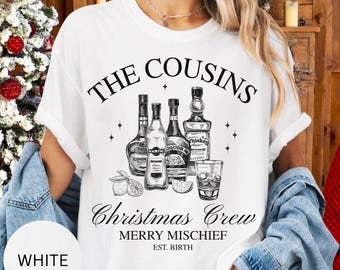 Matching Cousin Christmas Shirt - Christmas Gift - Comfort Colors