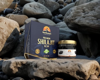 Pure Shilajit resin 30 grams - authentic resin  17,000 ft Real Himalayas rosin  men’s strength libido increase