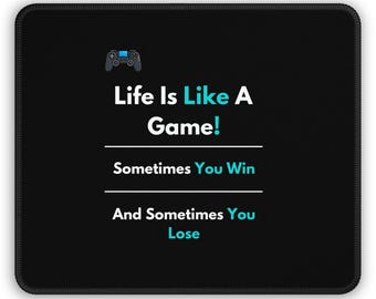 Inspirational Success Mindset Quotes Ergonomic Cool Gaming Mouse Pad