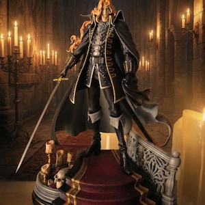 Éveillez l'Héritage Vampirique ! Figurine Alucard (Castlevania) - Édition Collector