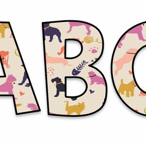 ABC123 Dog Theme