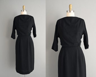 vintage 1950s dress - Size Medium