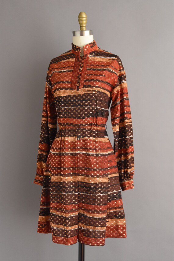 1970s vintage Neiman Marcus Sparkly Gold Long Sle… - image 7