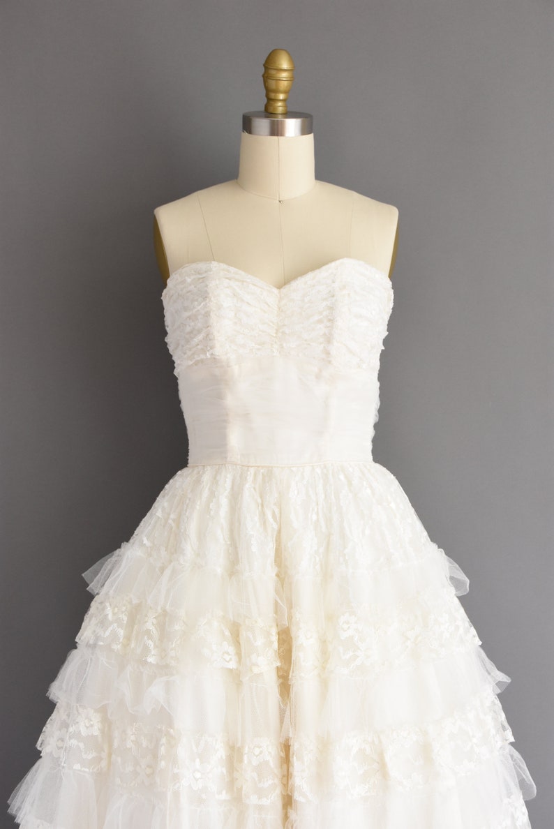 1950s Dress 50s Wedding