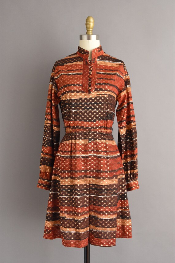 1970s vintage Neiman Marcus Sparkly Gold Long Sle… - image 2