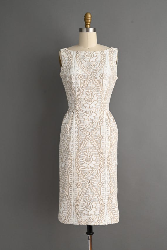 chinese dress ladies Eliana Midi Dress White Lace L
