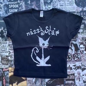 【HI FI FNK】Mazy Star Printed Top Mazzy Star Graphic Top – LEWKIN