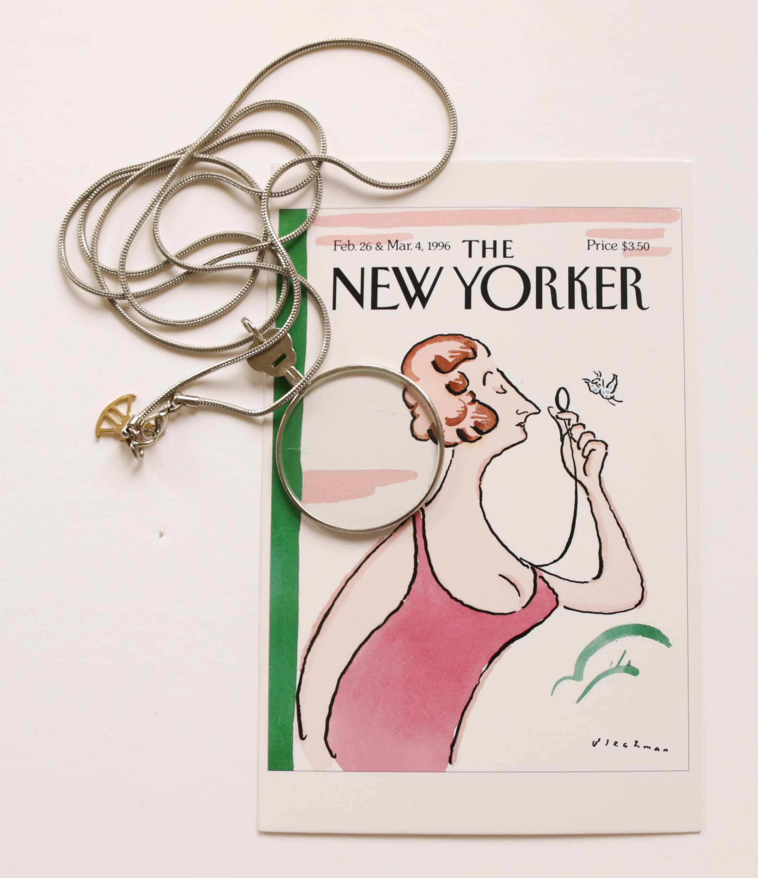 Collar de Plata Óptica - Etsy España