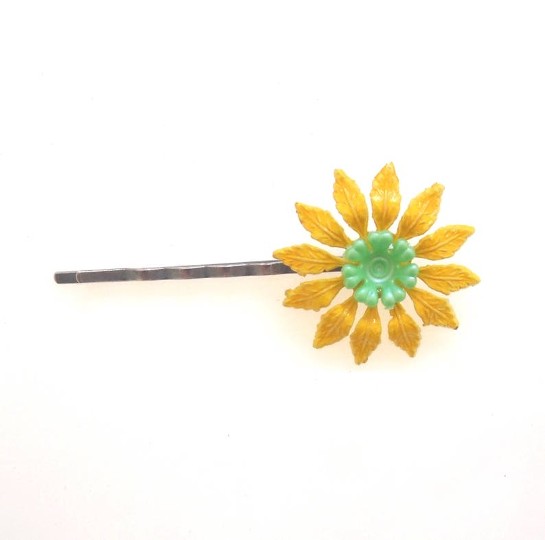 Vintae Flower Hair Pins Flower Hair Pins Hair Pins Flower Etsy
