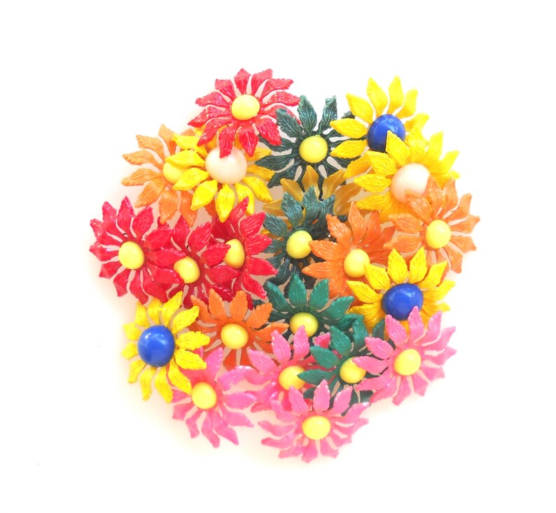 Vintae Flower Hair Pins Flower Hair Pins Hair Pins Flower Etsy