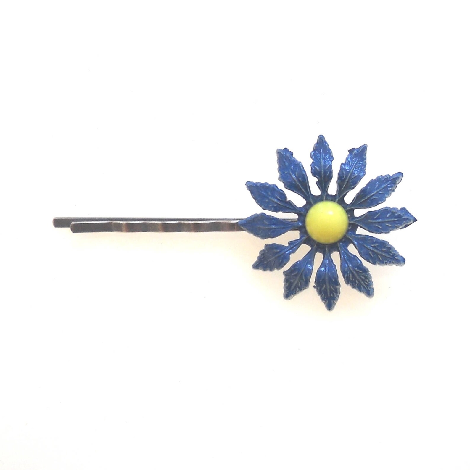 Vintae Flower Hair Pins Flower Hair Pins Hair Pins Flower Etsy