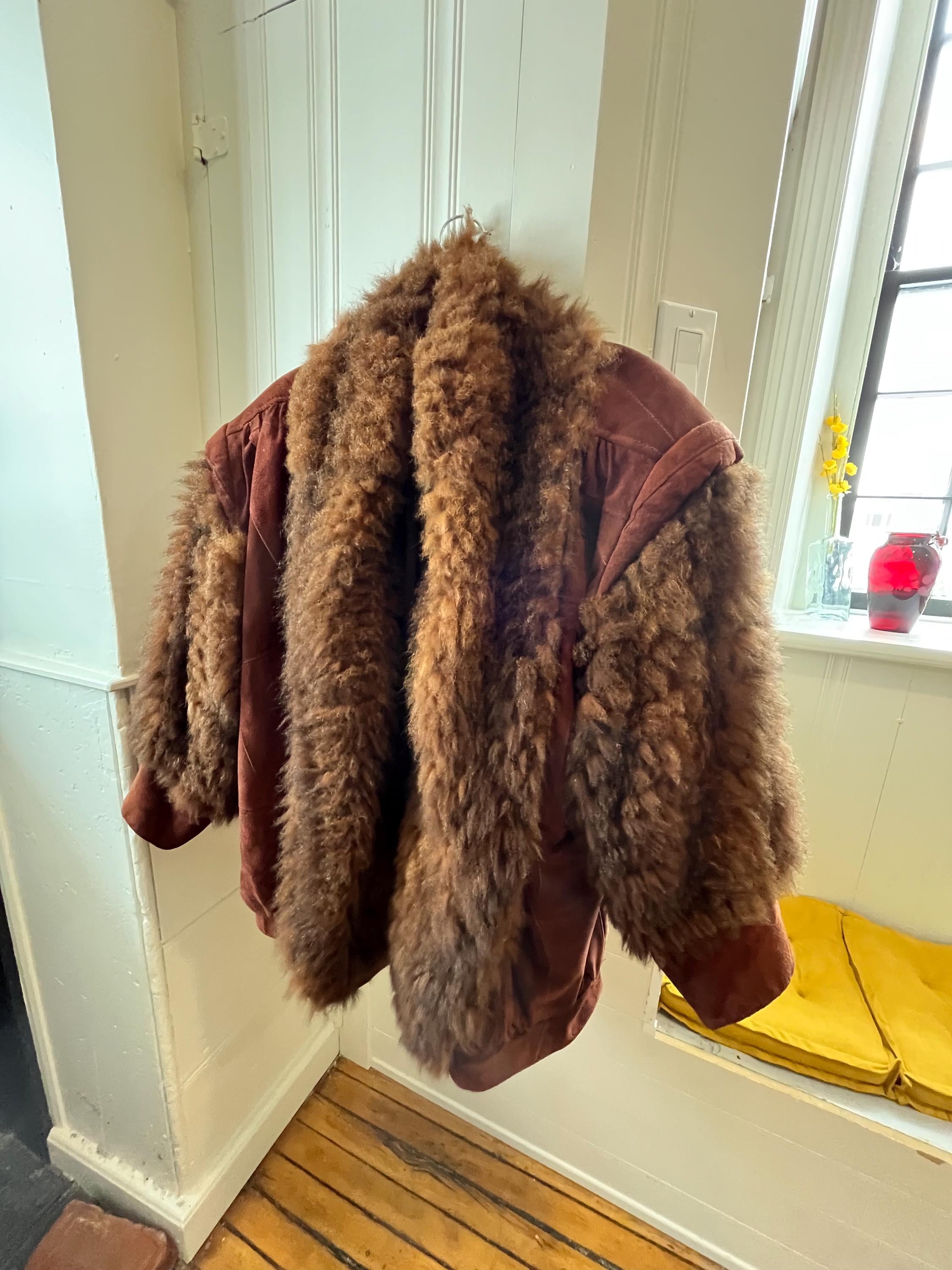激レア❗️VINTAGE REAL OPOSSUM FUR JACKET ギャル 激レア❗️VINTAGE REAL OPOSSUM FUR JACKET ギャル