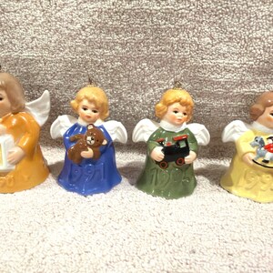FIGURINE GOEBEL HE 52 ange bougeoir danse ronde 13 cm + 15 cm 1 choix
