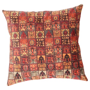 Pasargad Dc Velvet Throw Pillow 16'