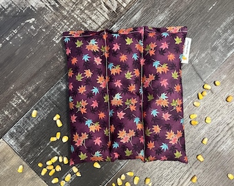 The Original Microwavable Corn Bag Heating Pad 9x9 for Pain Relief and Soothing Weighted Comfort