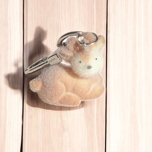 Lustiger 3D-Karikatur-Tier-Schlüsselanhänger - Lustige Harz-Knoblauch-Gans, Baby-Halsketten-Schlüsselanhänger, einzigartiges Geschenk