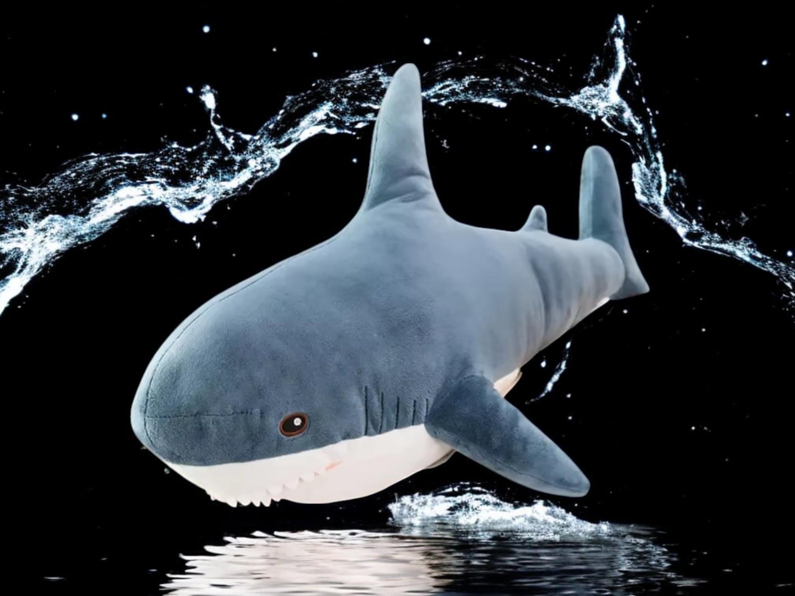 28cm Cute Mini Blue Shark Plush Toy Soft Stuffed Sea Animal For Kids 28cm-cute-mini-blue-shark-plush-toy-soft-stuffed-sea-animal-for-kids